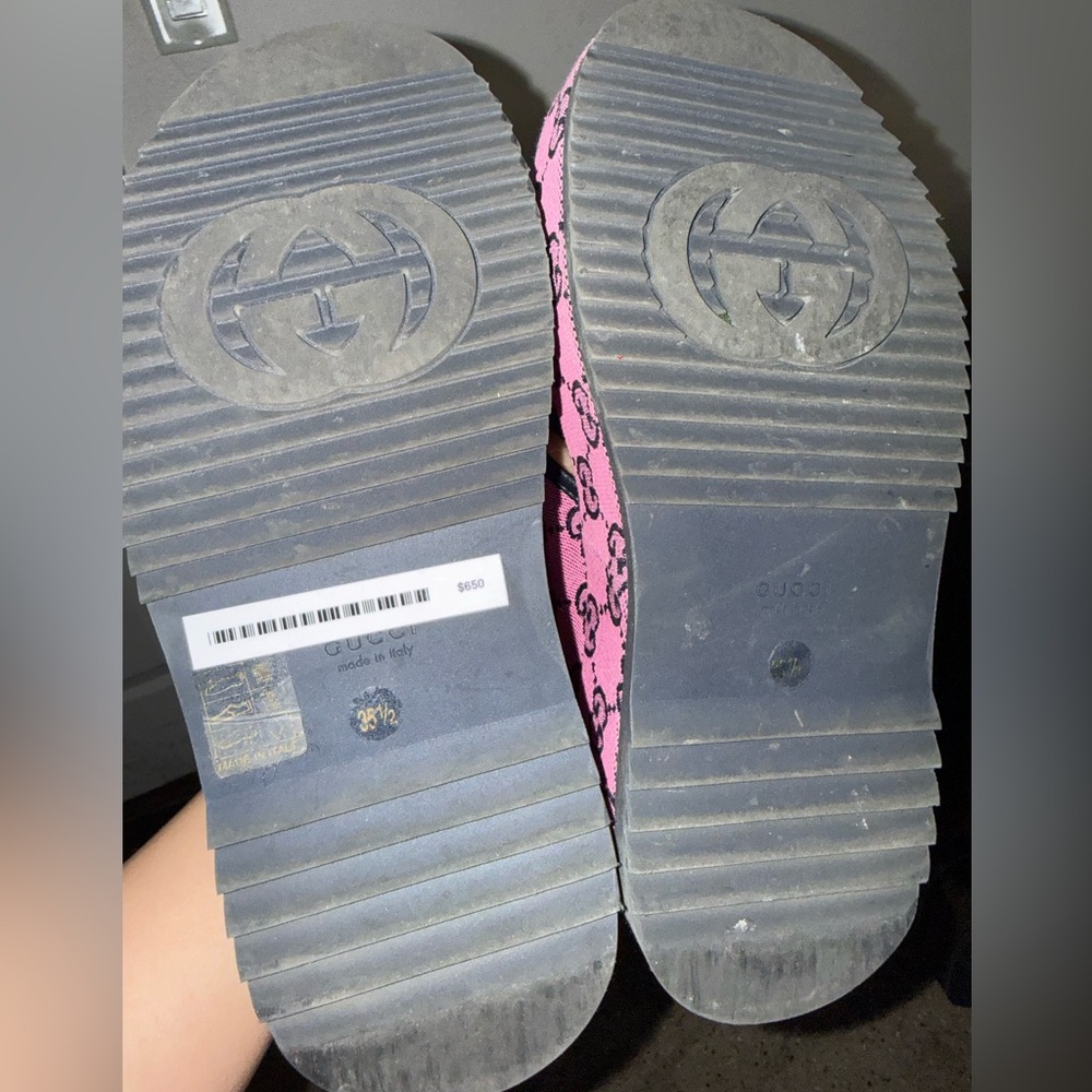 Authentic Gucci Platform Sandals 5.5 - Picture 6 of 6